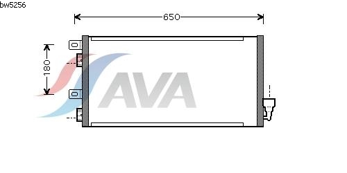 Condenseur de climatisation montage MINI ONE/ Cooper AVA  BW5256