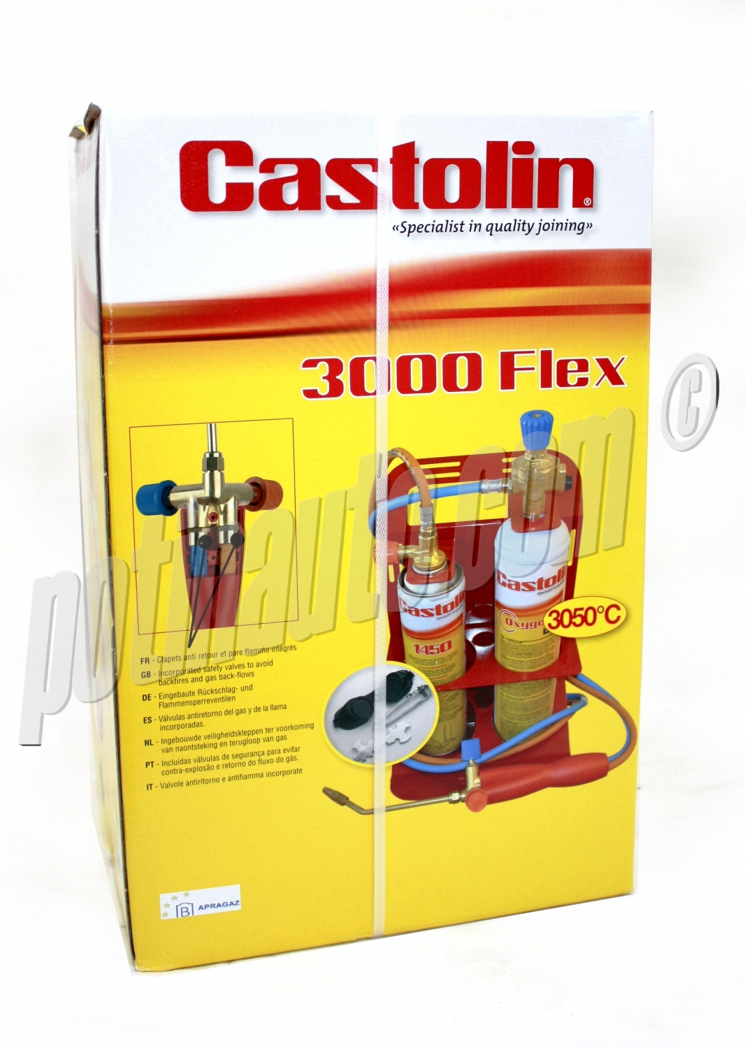 Kit chalumeau CASTOLIN 3000 FLEX - 3000&deg;C