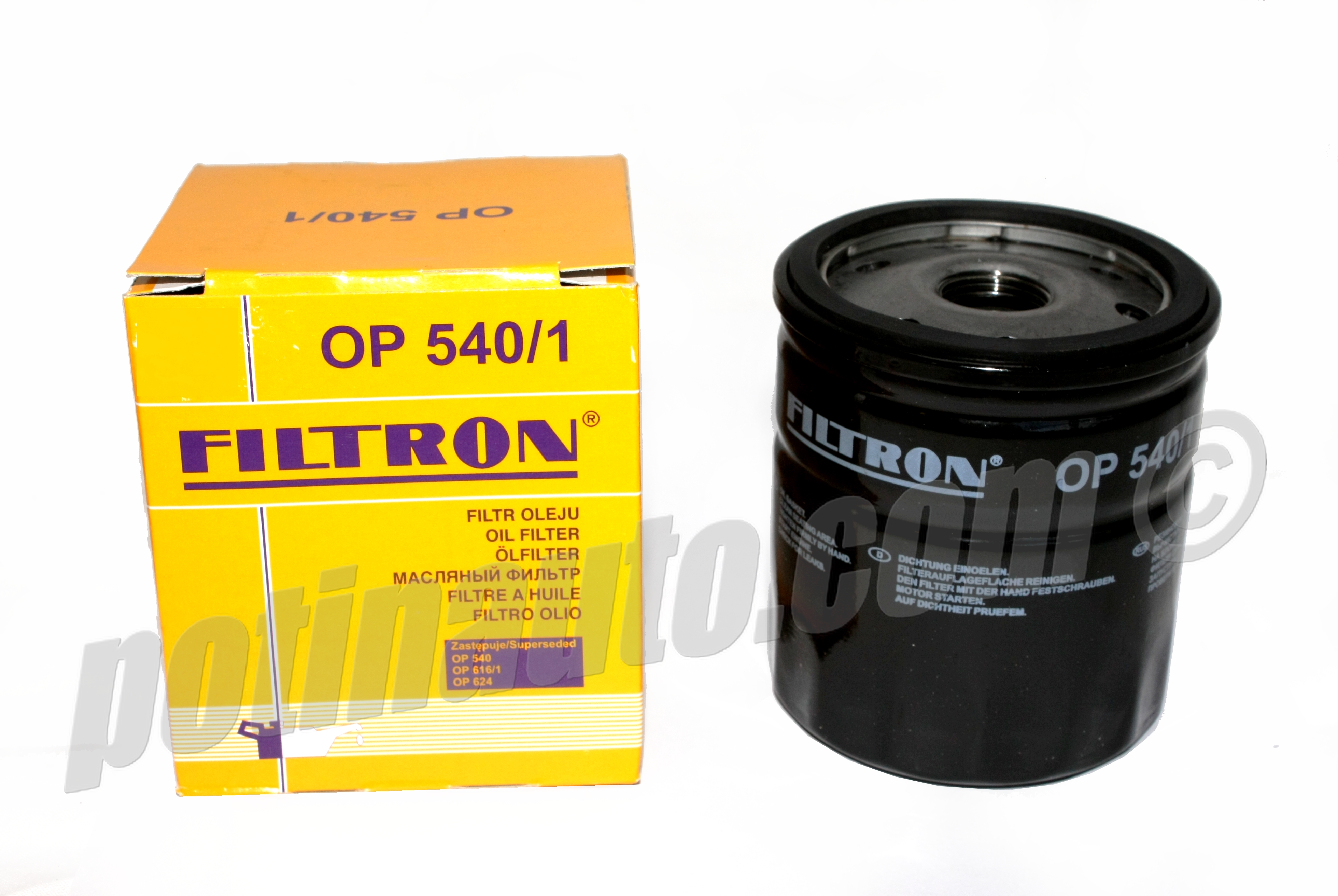 Filtre à huile pour moteur Citroen AX 1.0- 1.1i - 1.3 Sport - 1.4-1.4i