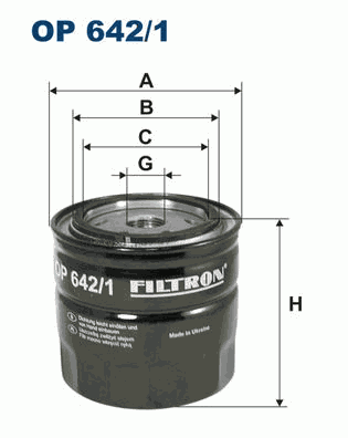 Filtre à huile FILTRON pour RENAULT LAGUNA 2.2 dT