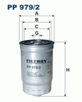 Filtre &agrave; carburant FILTRON pour HYUNDAI H-1