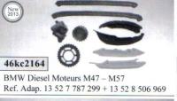Kit chaine de distribution montage BMW Di&eacute;sel Moteurs M47 - M57